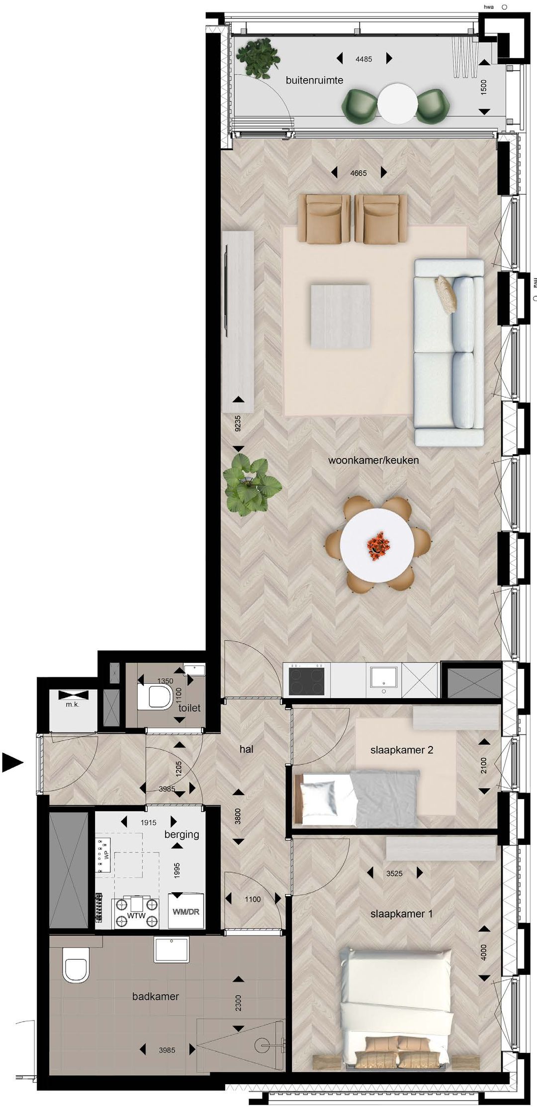 Foto 2 van Fonkel type A2 (Bouwnr. 038)