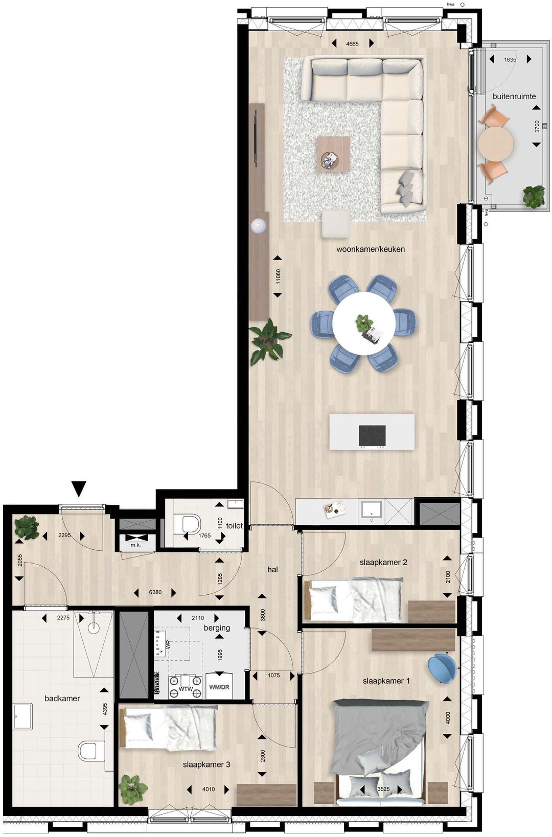 Foto 2 van Fonkel type A4 (Bouwnr. 209)