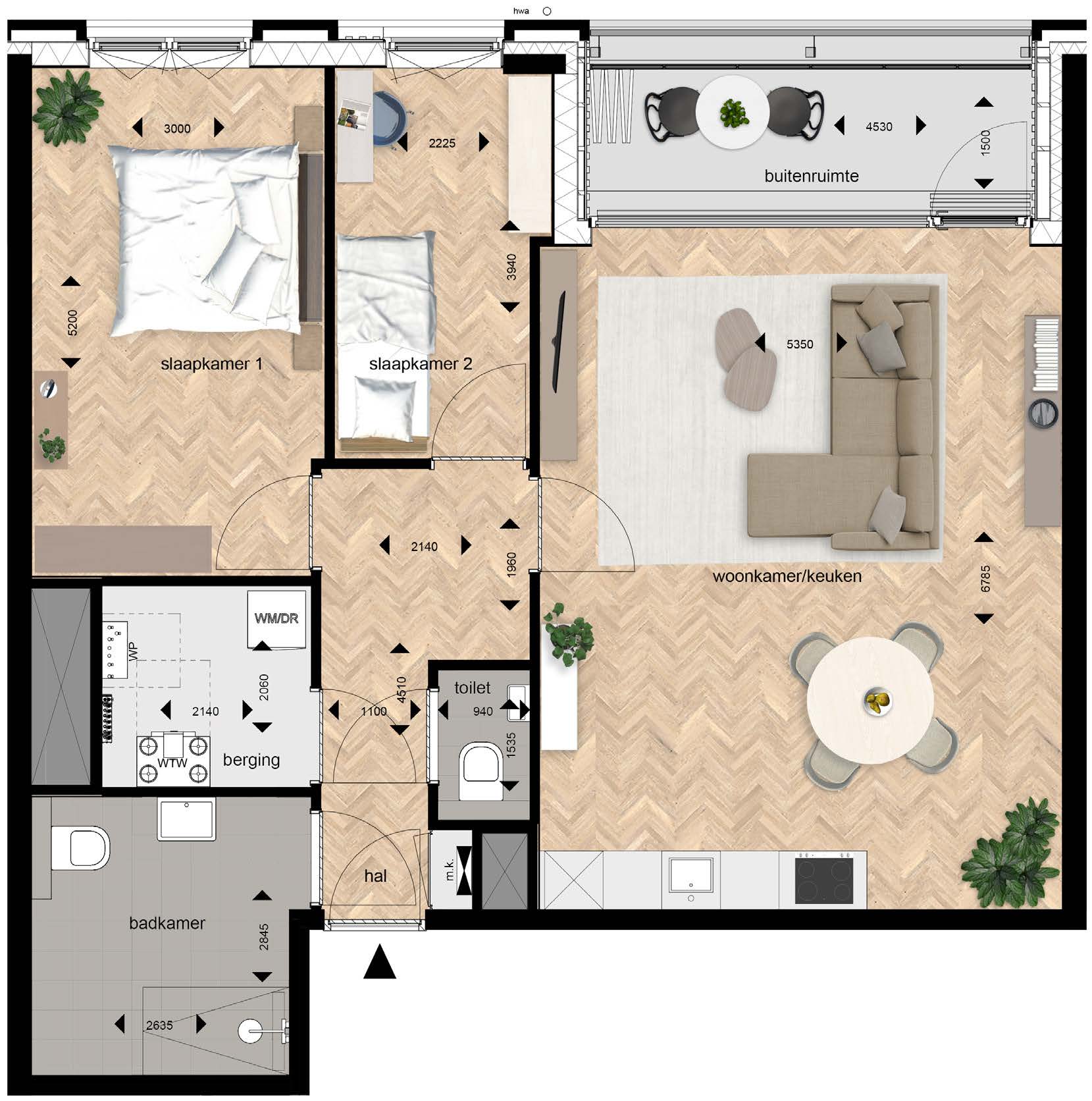 Foto 3 van Fonkel type F2 (Bouwnr. 159)
