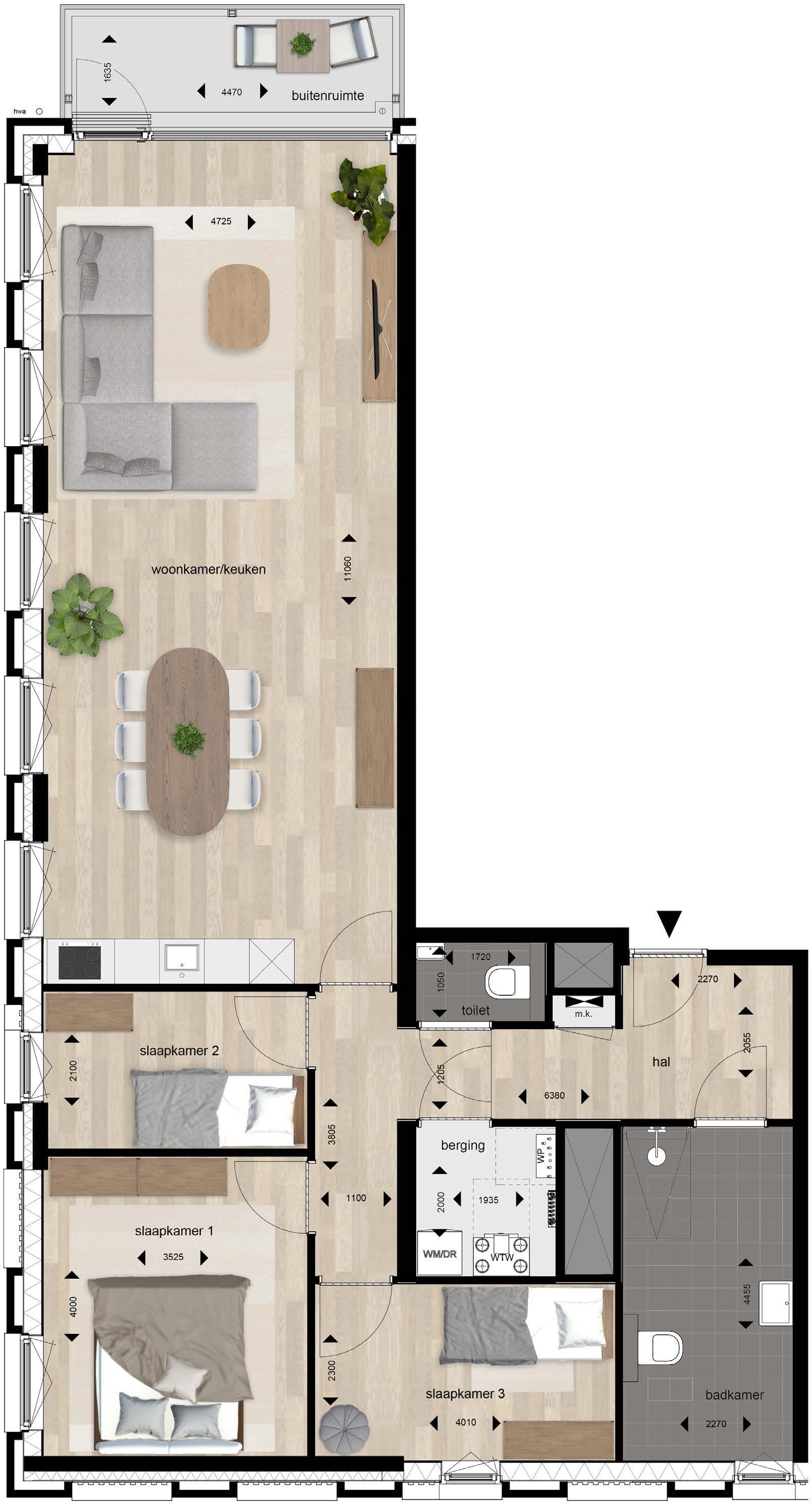 Foto 3 van Fonkel type E5 (Bouwnr. 213)