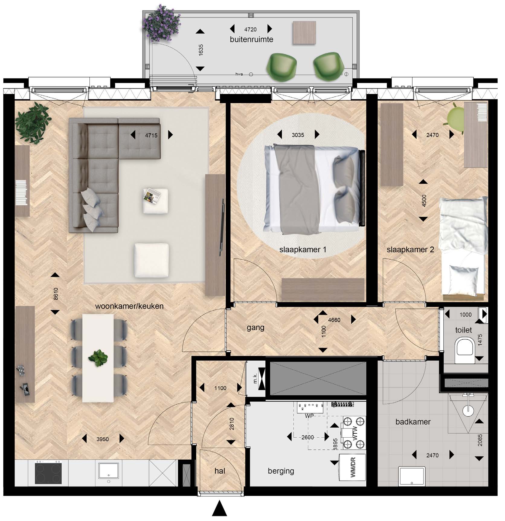 Foto 3 van Fonkel type H4 (Bouwnr. 216)