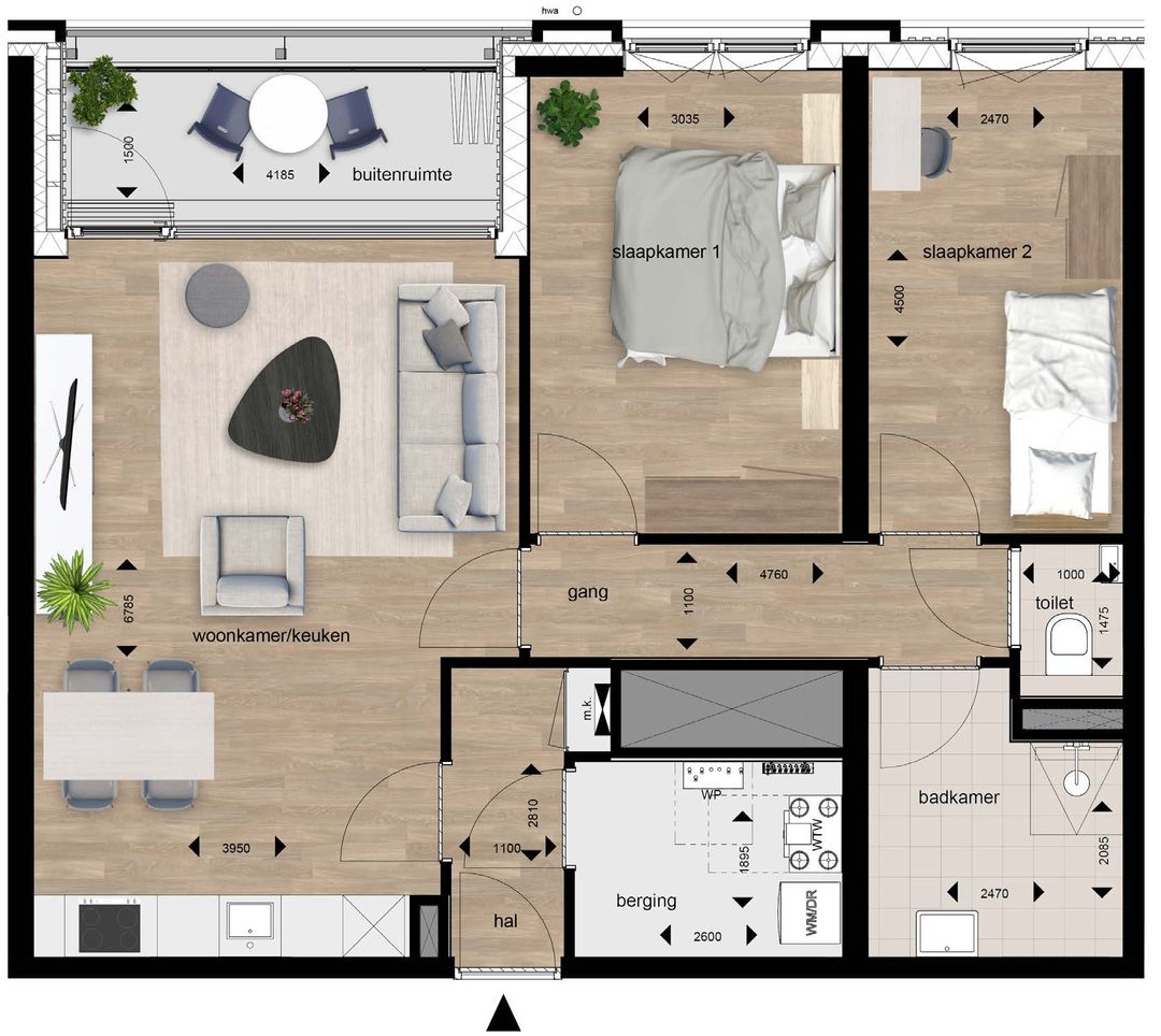 Foto 2 van Fonkel type H2 (Bouwnr. 077)