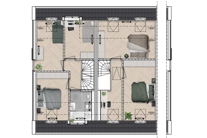 Bekijk foto 7 van Halfvrijstaande schuurwoning (Bouwnr. 8)