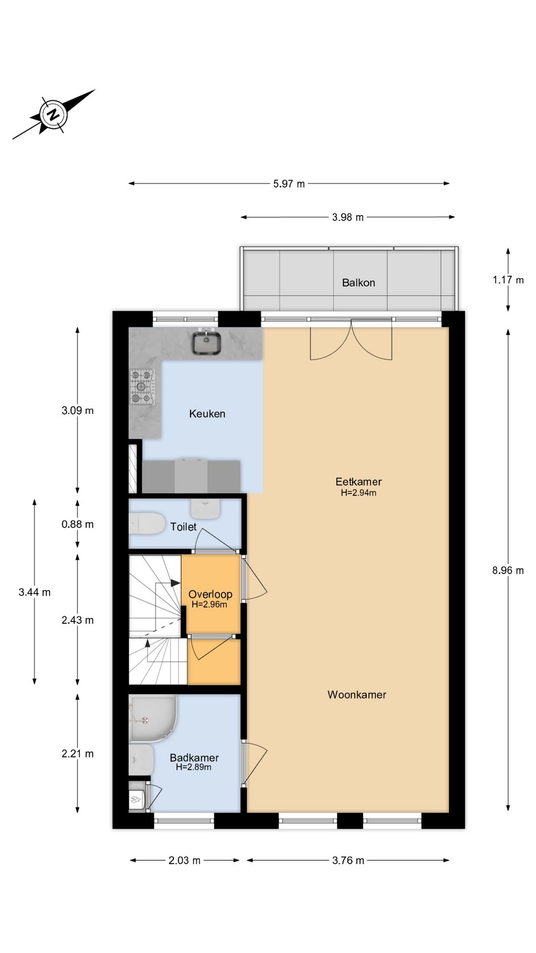 Foto 40 van Voorhelmstraat 6-A