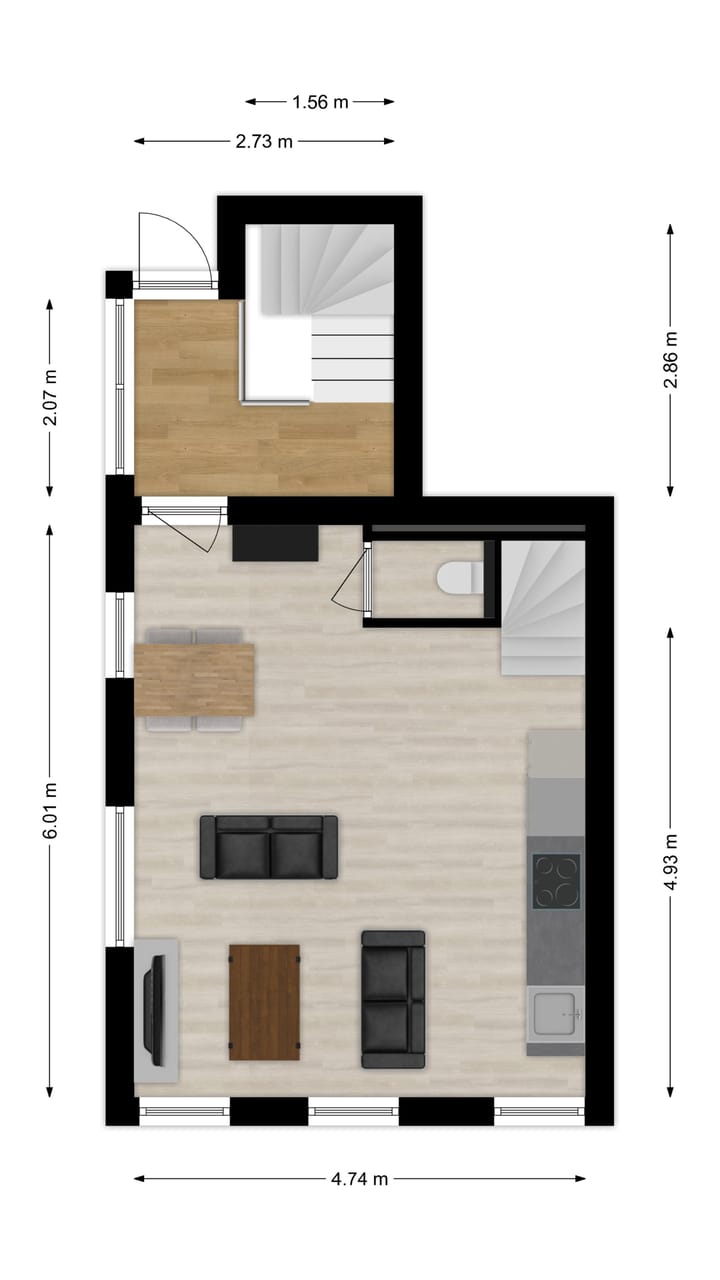 Foto 60 van Wilhelminastraat 7-A