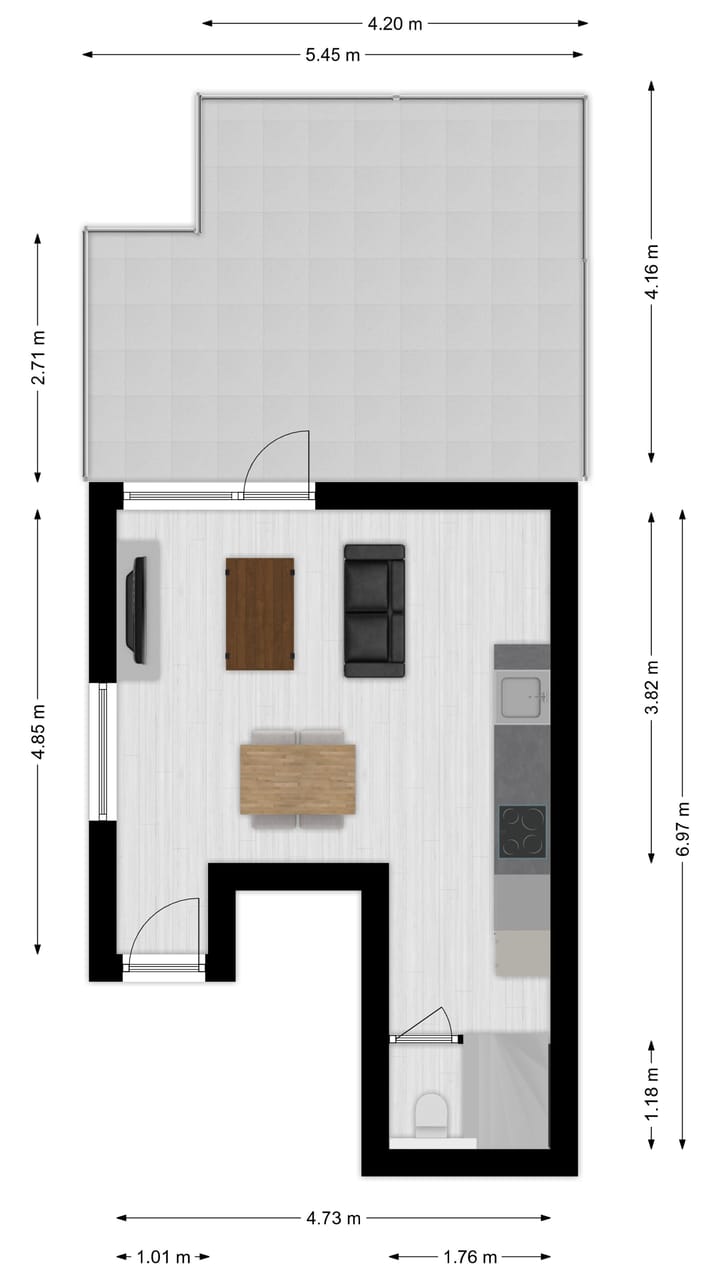 Foto 62 van Wilhelminastraat 7-A