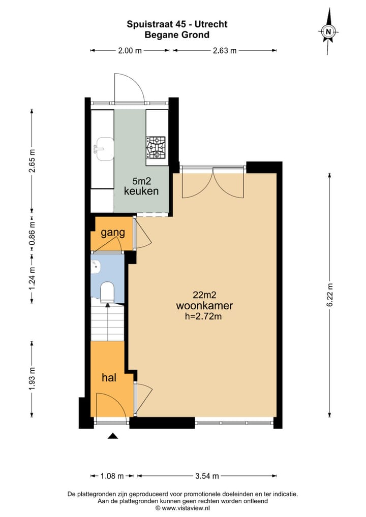 Foto 43 van Spuistraat 45