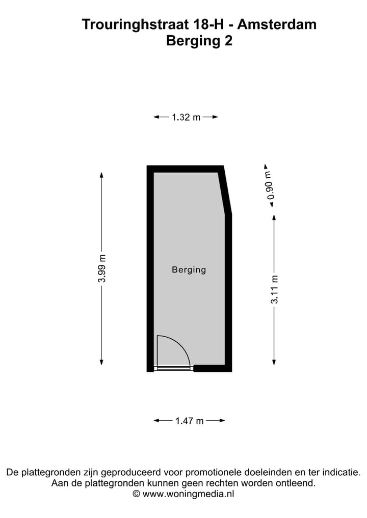 Foto 22 van Trouringhstraat 18-H