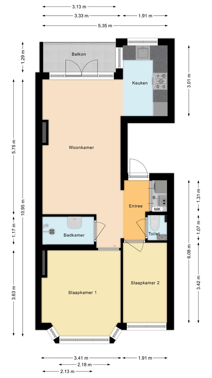 Foto 38 van Van den Hoonaardstraat 14-C