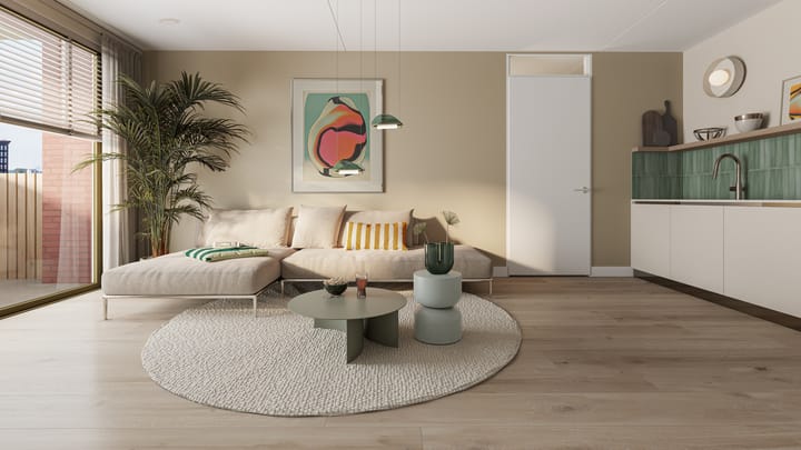 Foto van 2 -kamer appartement Bovenwoning