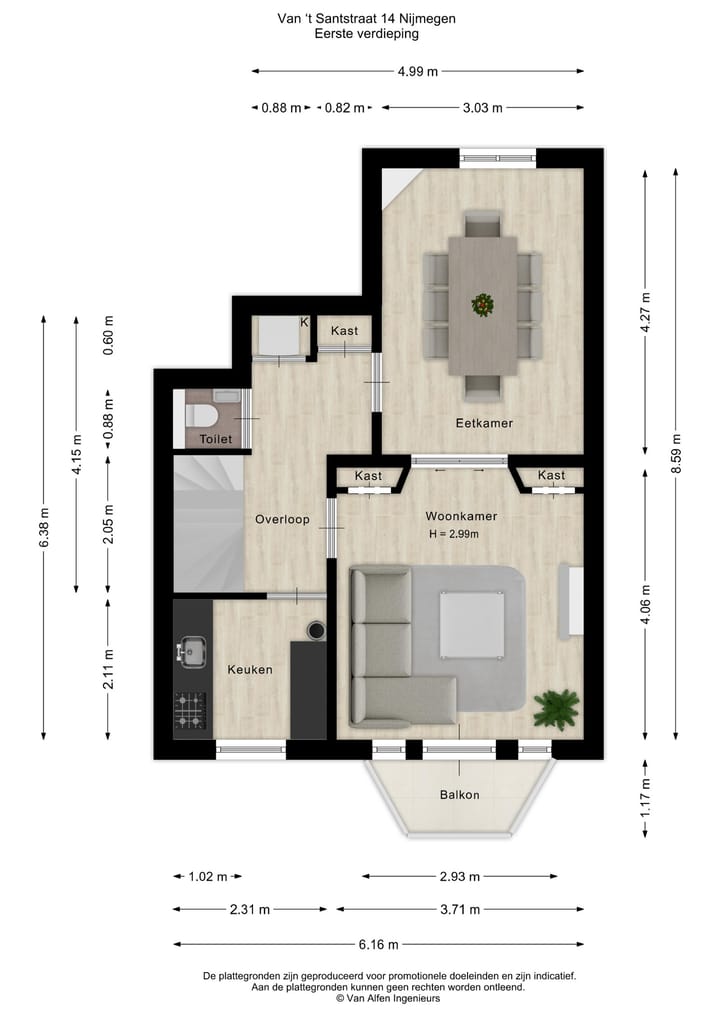 Foto 41 van Van 't Santstraat 14