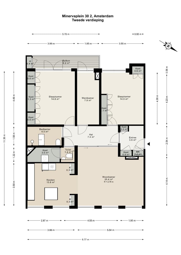 Foto 37 van Minervaplein 30-2