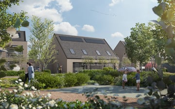 Foto van Twee-onder-één-kapwoning / Semi-bungalow 2-onder-1-kapwoning