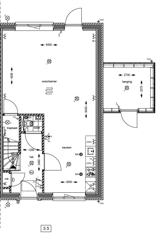 Foto 5 van Dijkweg onder de Toren Hoekwoning