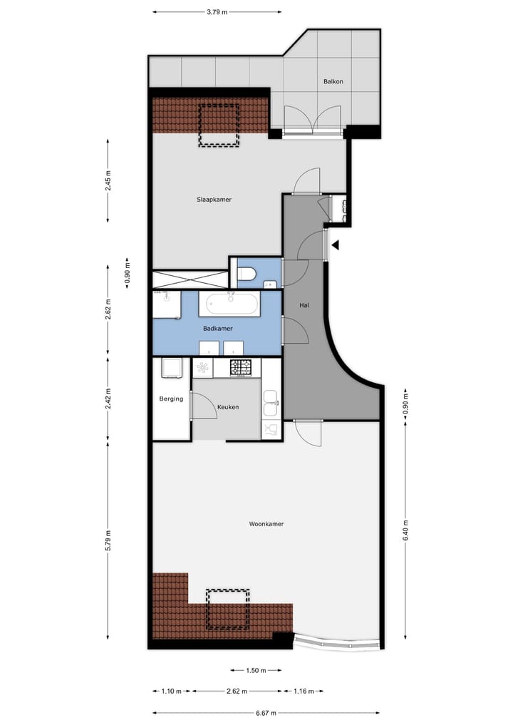 Foto 25 van Catharinastraat 13-D