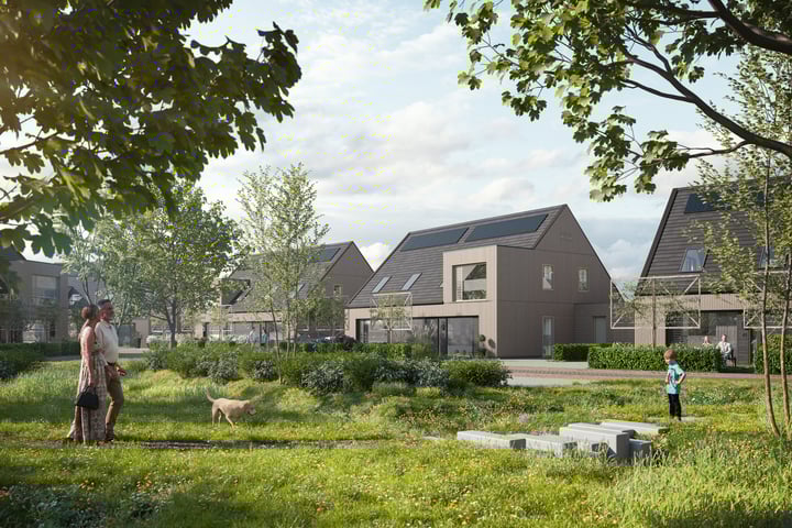 Foto 2 van Twee-onder-één-kapwoning - Semi bungalow (Bouwnr. 23)