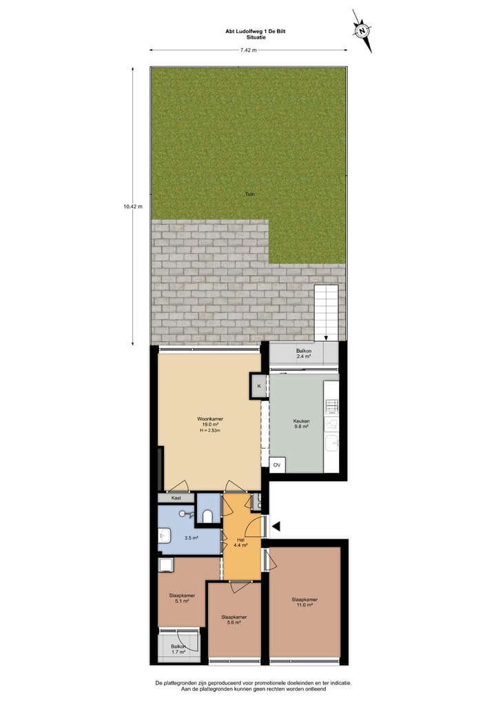 Foto 41 van Abt Ludolfweg 1