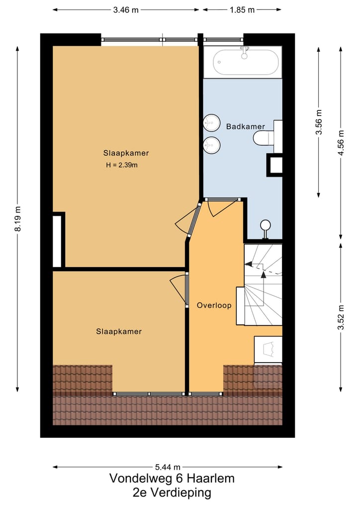 Foto 25 van Vondelweg 6