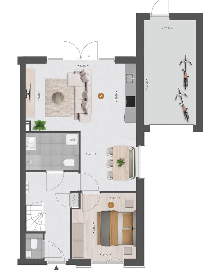 Foto 4 van LEVENSLOOPBESTENDIGE RIJWONINGEN | TYPE R-S (Bouwnr. 210)