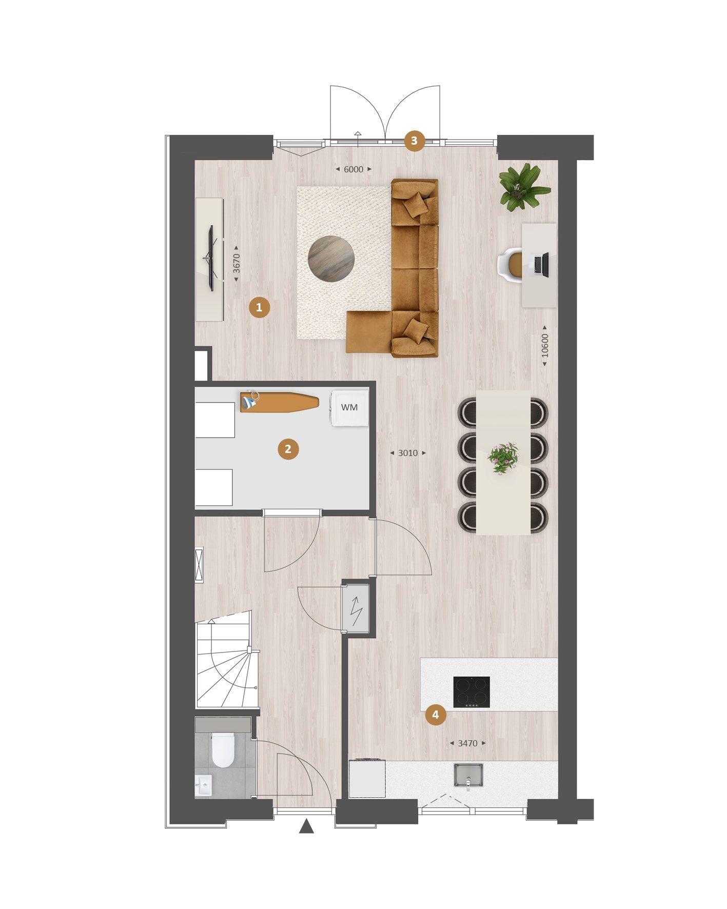 Foto 4 van LEVENSLOOPBESTENDIGE RIJWONINGEN | TYPE R-S (Bouwnr. 232)