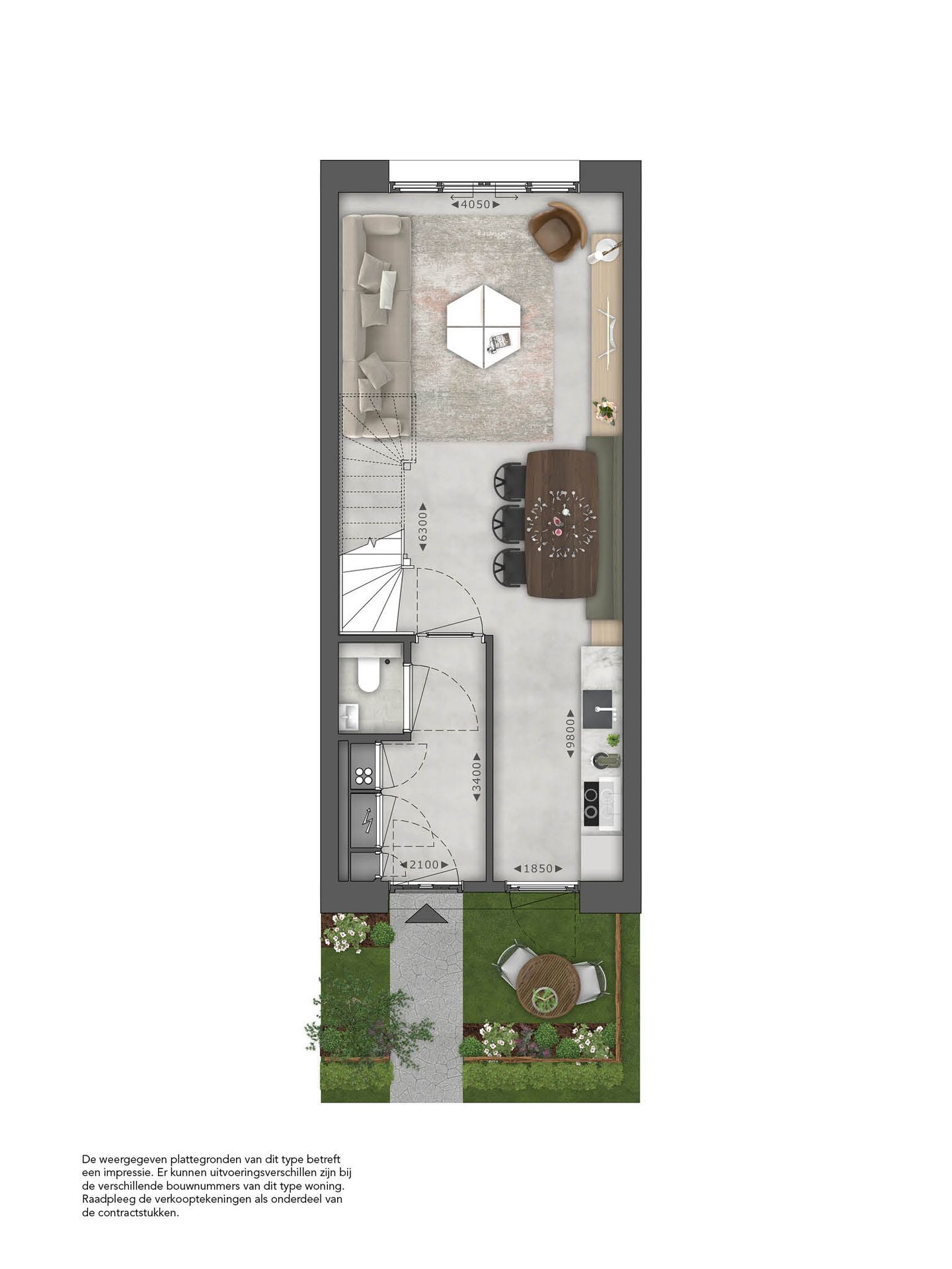 Foto 4 van Kadehuis - Tuinwoning (Bouwnr. 1*)