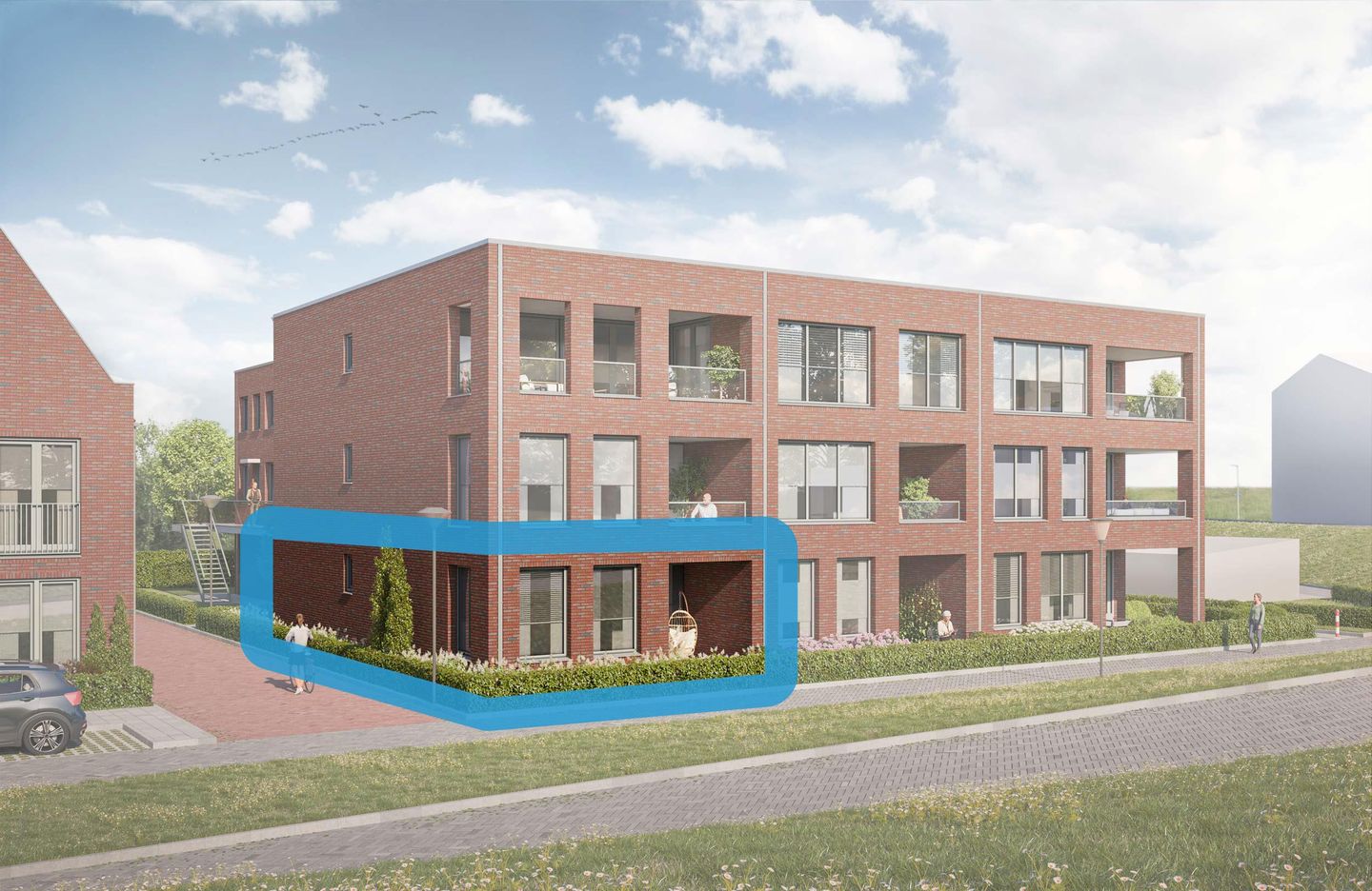 Foto 4 van Appartement Begane grond (Bouwnr. A1)