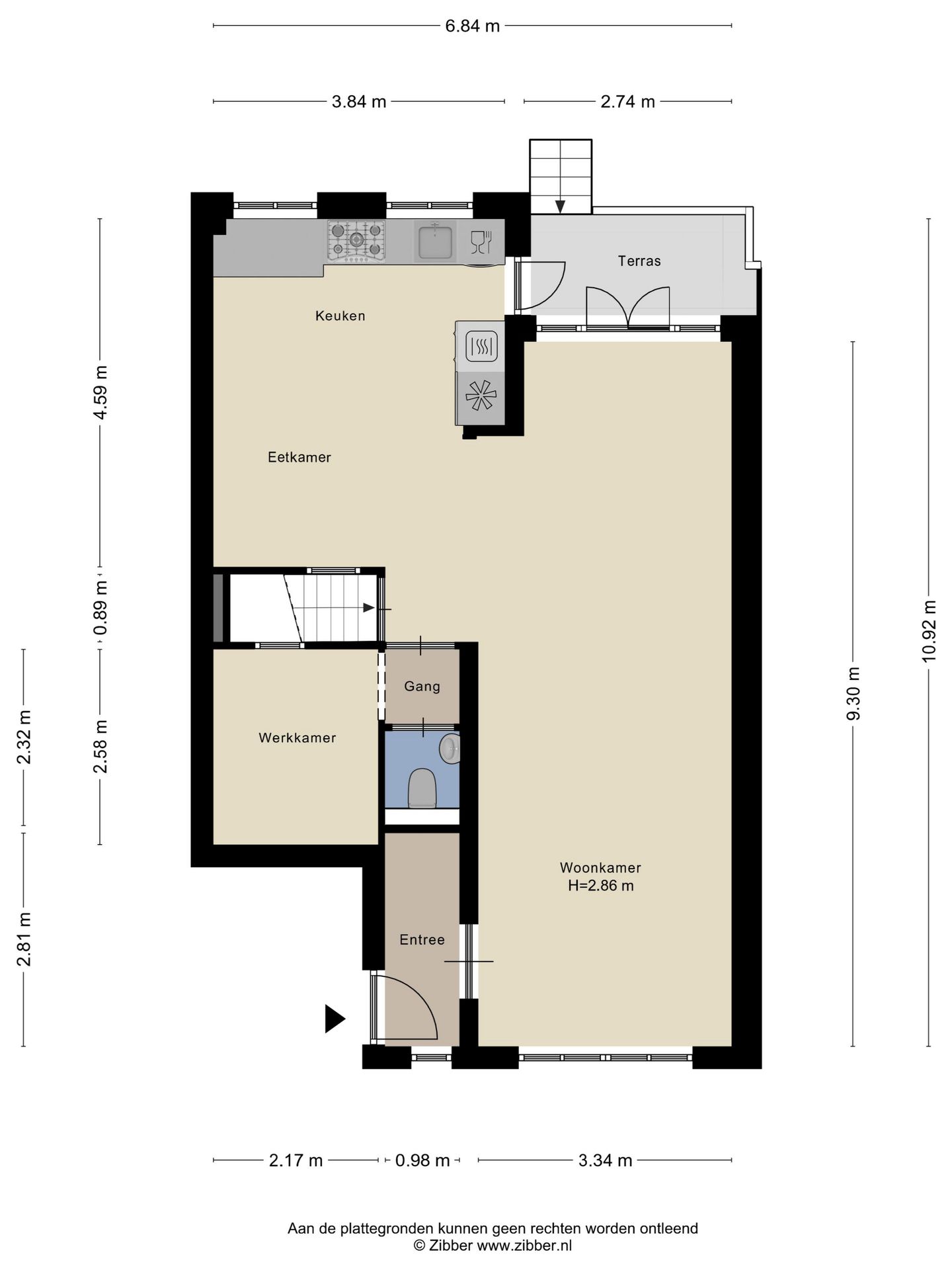 Foto 34 van Kortenaerstraat 31-H