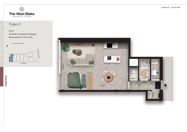 Foto 3 van Westblaak 32-G08