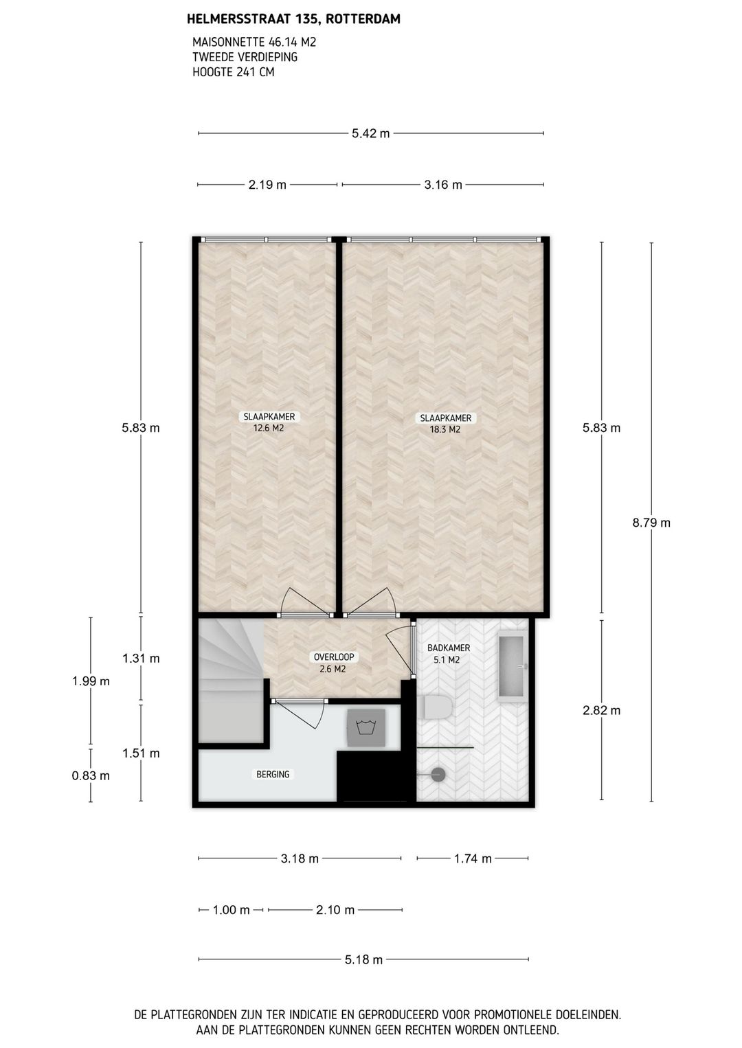 Foto 28 van Helmersstraat 135