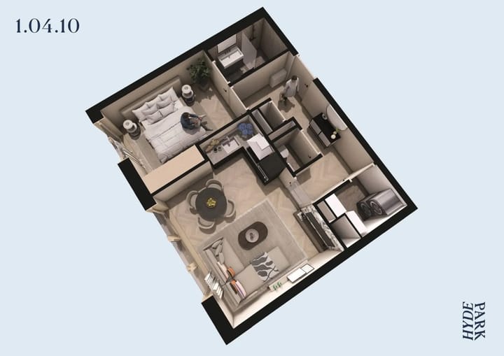 Foto 2 van Knightsbridge Hyde Park huis 1 type 2