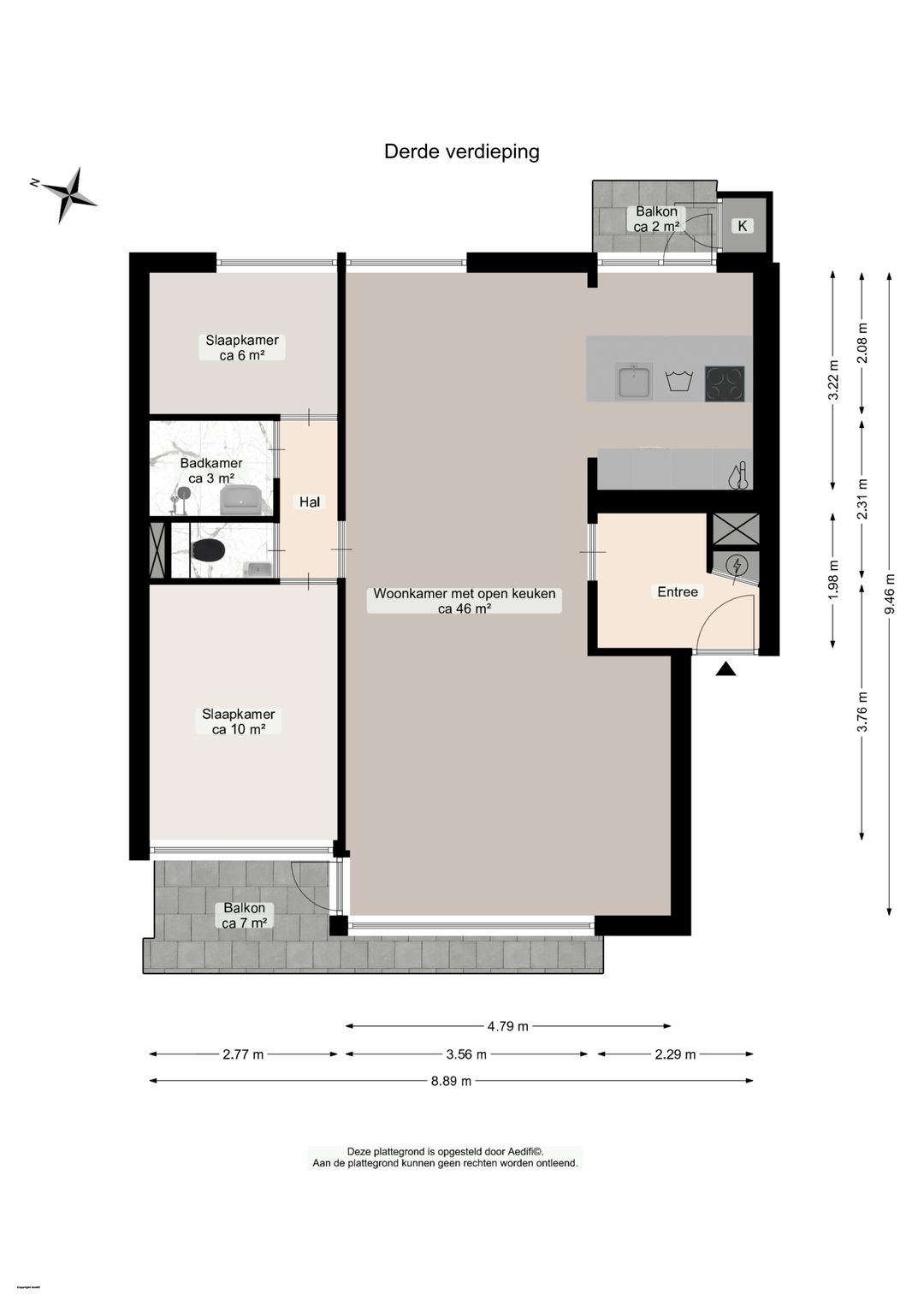 Foto 32 van Admiraal de Ruyterlaan 24-F