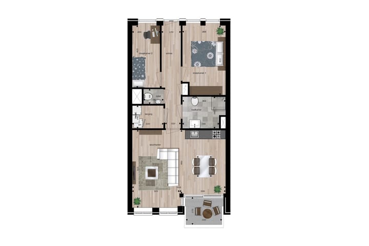 Foto 5 van Berenstraat 21-B