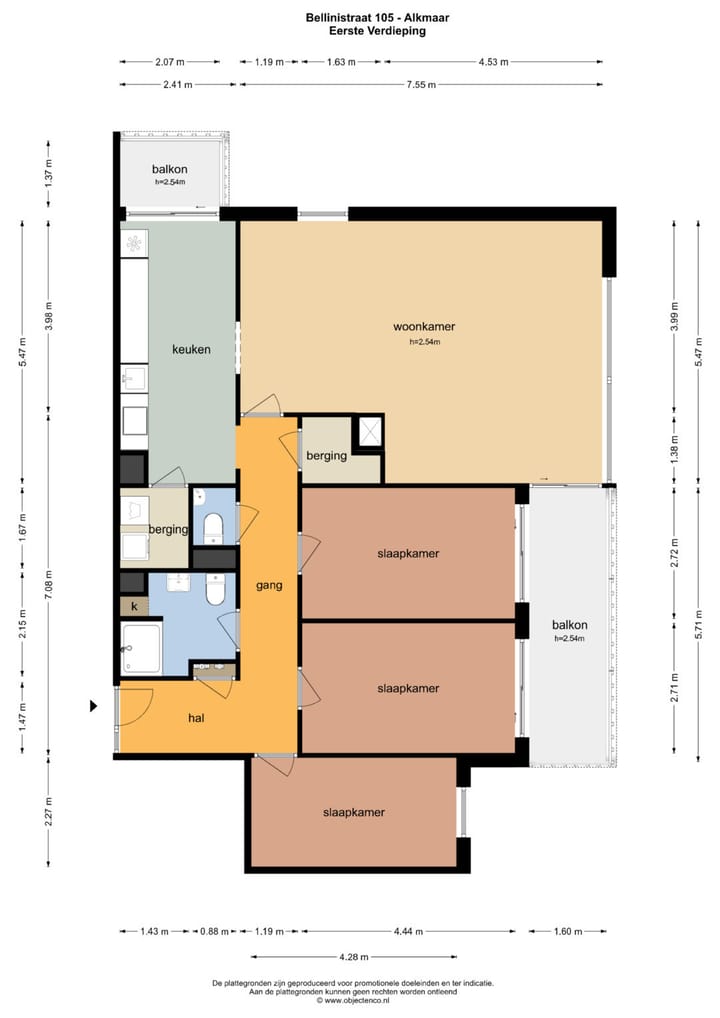 Foto 39 van Bellinistraat 105