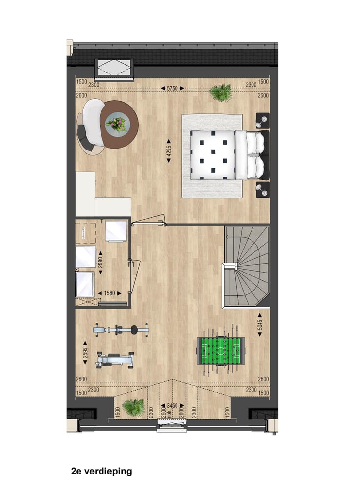 Foto 7 van Vlietkade - Herenhuis (Bouwnr. 8)