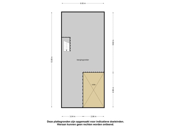 Berging - 1e verdieping