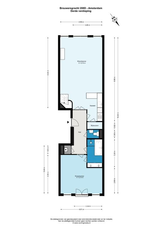 Foto 32 van Brouwersgracht 208-D