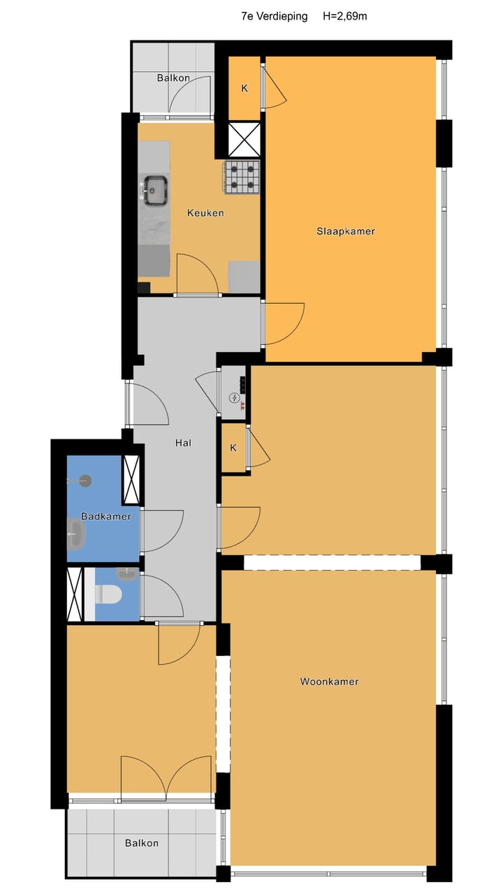 Foto 42 van Laan van Meerdervoort 220-B