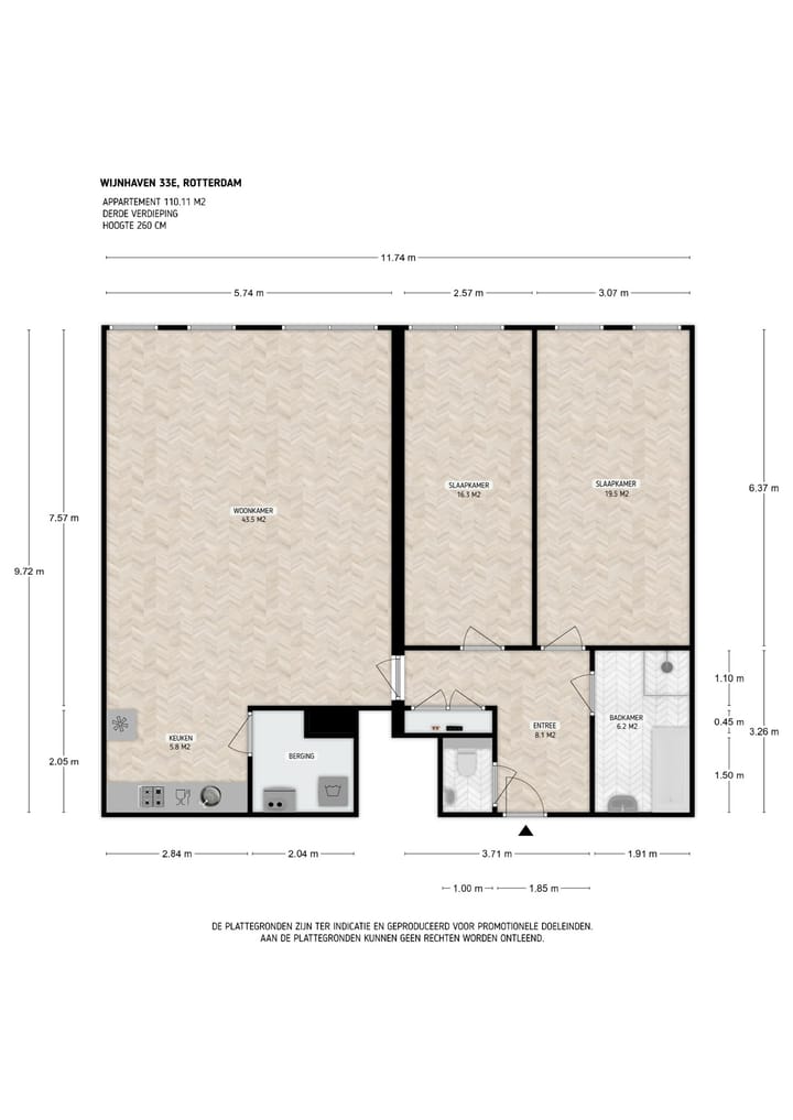 Foto 33 van Wijnhaven 33-E