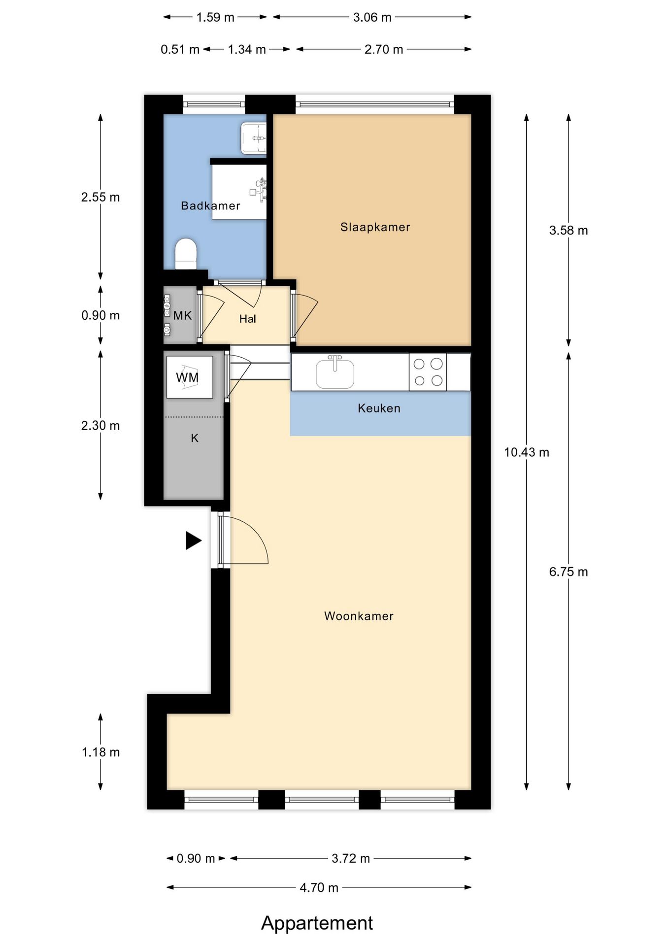 Foto 19 van Willem van Hillegaersbergstraat 3-B