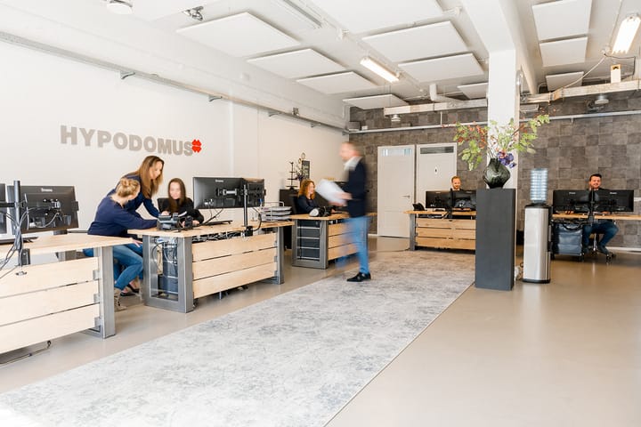 Een promotiefoto voor op kantoor