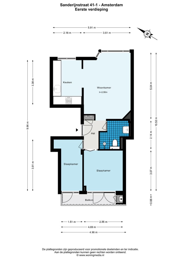 Foto 31 van Sanderijnstraat 41-1