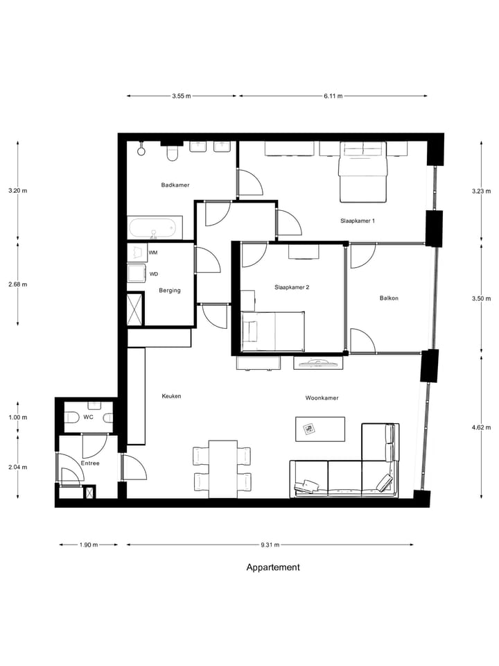 Foto 33 van Piusplein 28-20