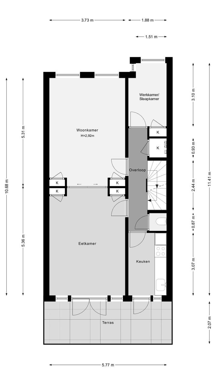 Foto 33 van Kleiweg 105-B