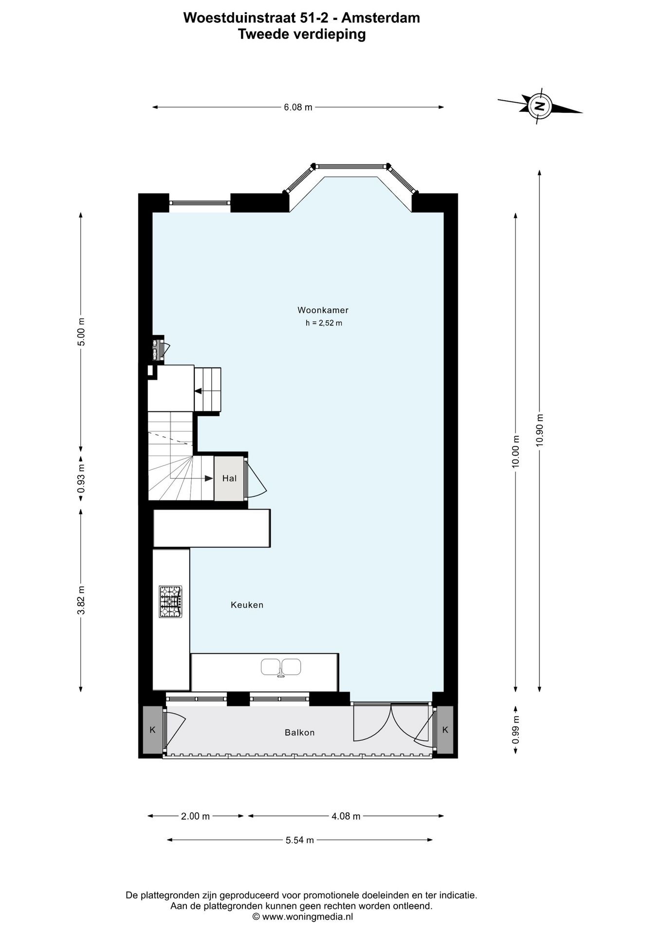 Foto 36 van Woestduinstraat 51-2