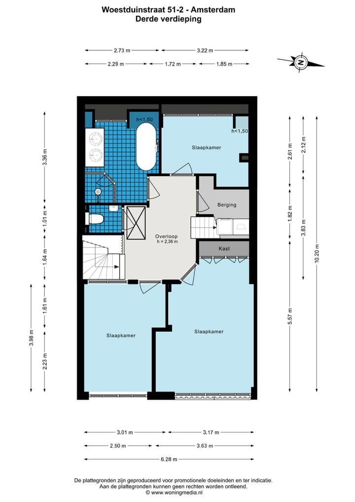 Foto 37 van Woestduinstraat 51-2