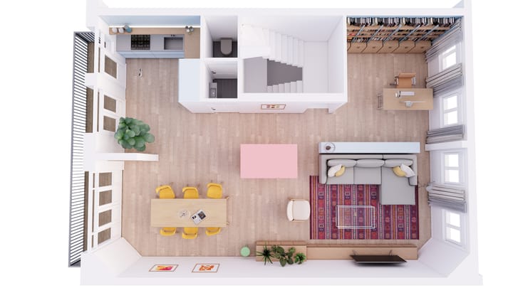 Foto 2 van Paramariboplein 51-3