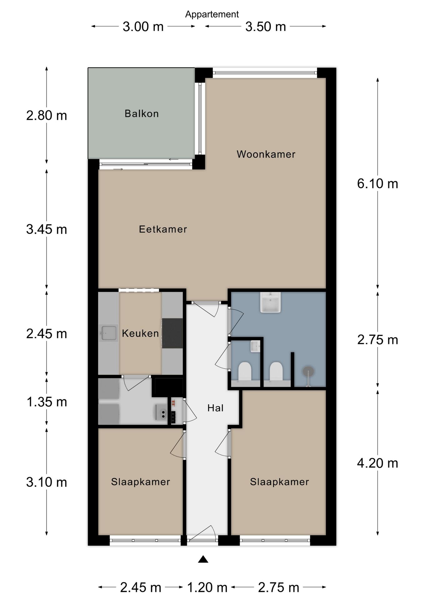 Foto 29 van Coriovallumstraat 34-J