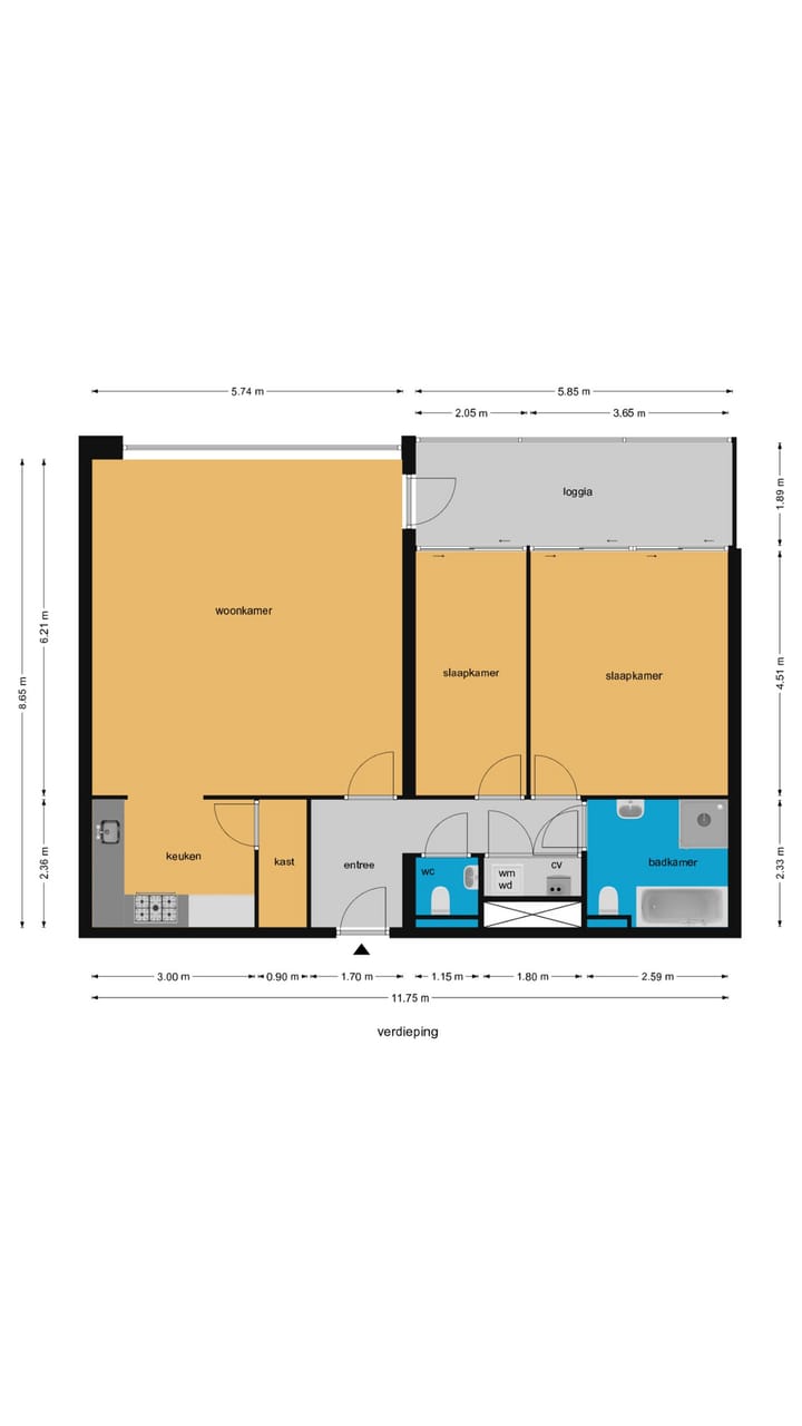 Foto 40 van Albert Schweitzersingel 123
