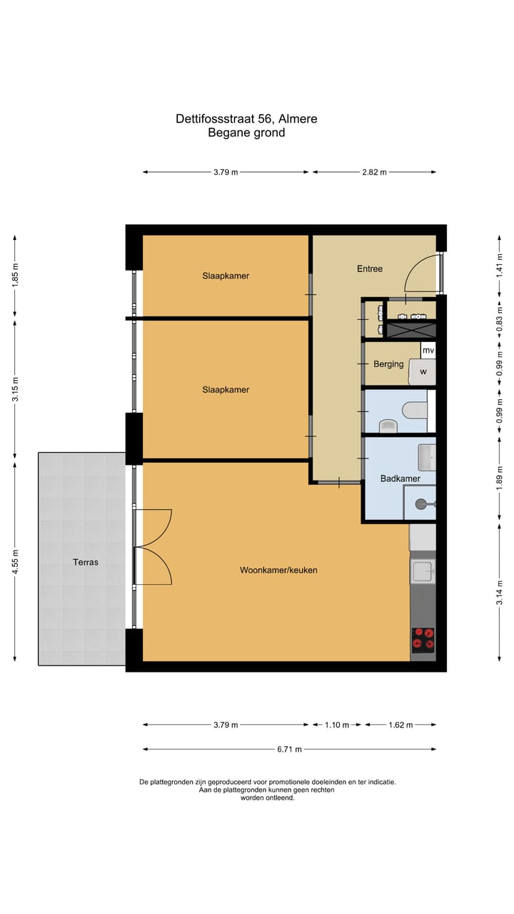 Foto 2 van Dettifossstraat 56