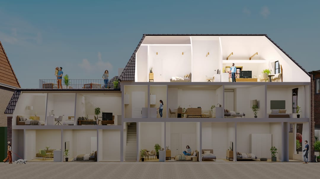 Foto 7 van Turfsteeg 1-F